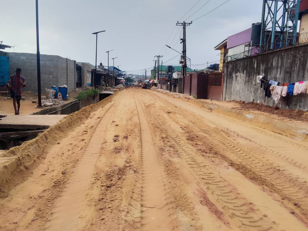 Construction of Road and Drainage at Arigidi and Sodiya Streets