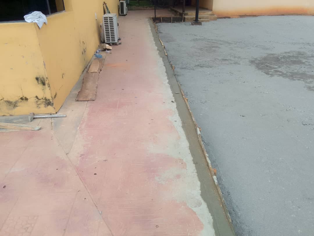 Rehabilitation of Agege Local Government Secretariat parking Lot