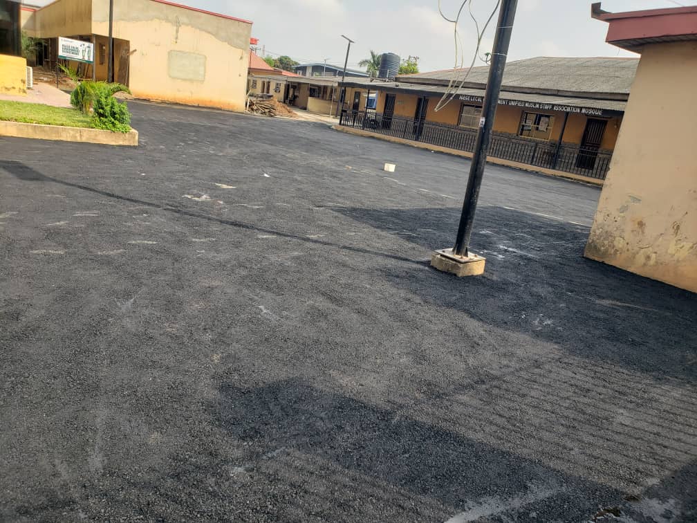 Rehabilitation of Agege Local Government Secretariat parking Lot