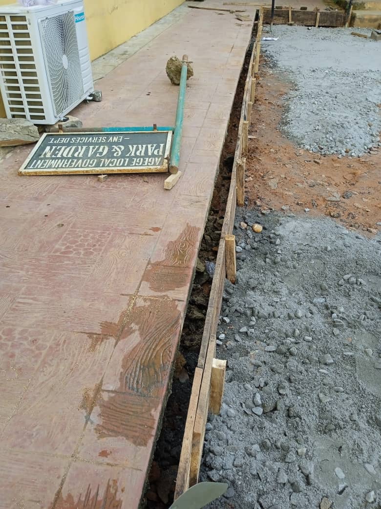 Rehabilitation of Agege Local Government Secretariat parking Lot