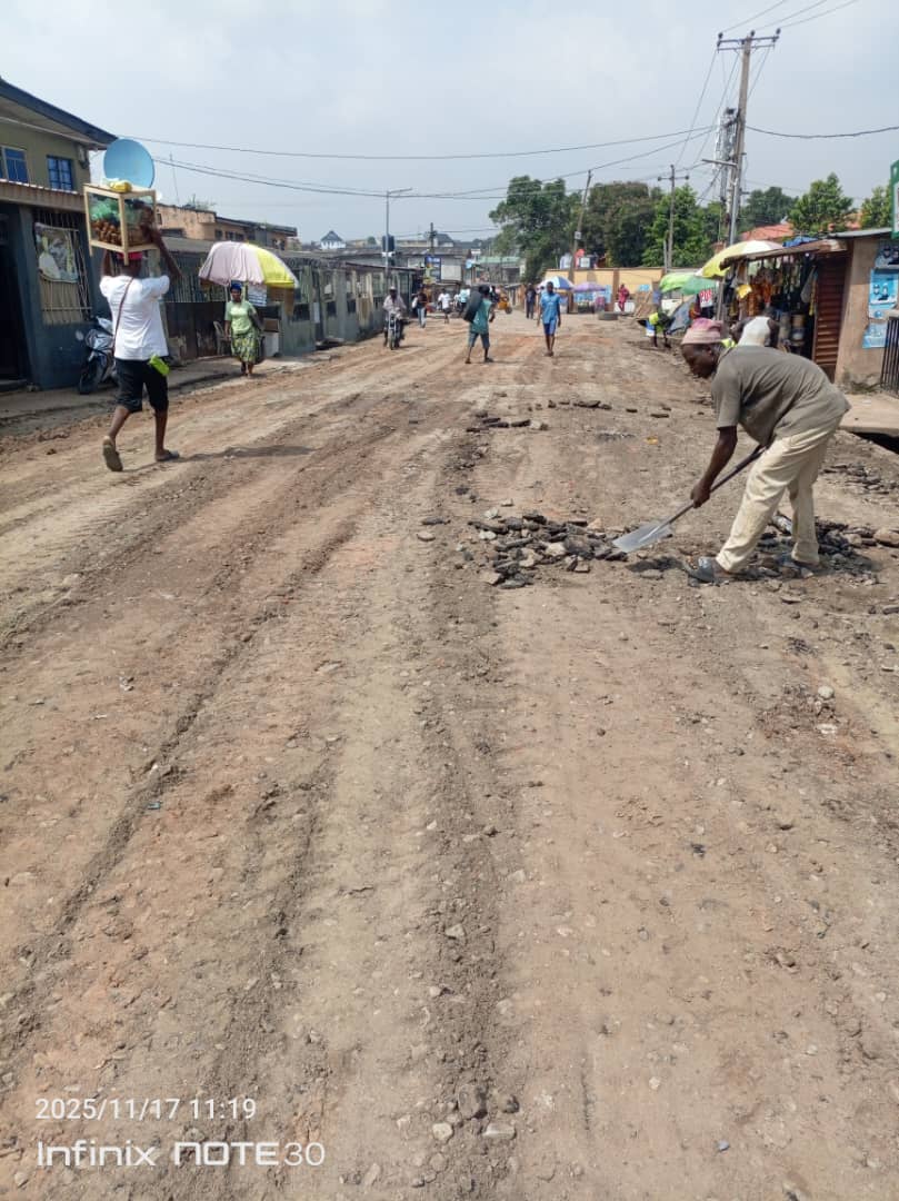 Rehabilitation of Road at Kamoru Alimi Street, Agege