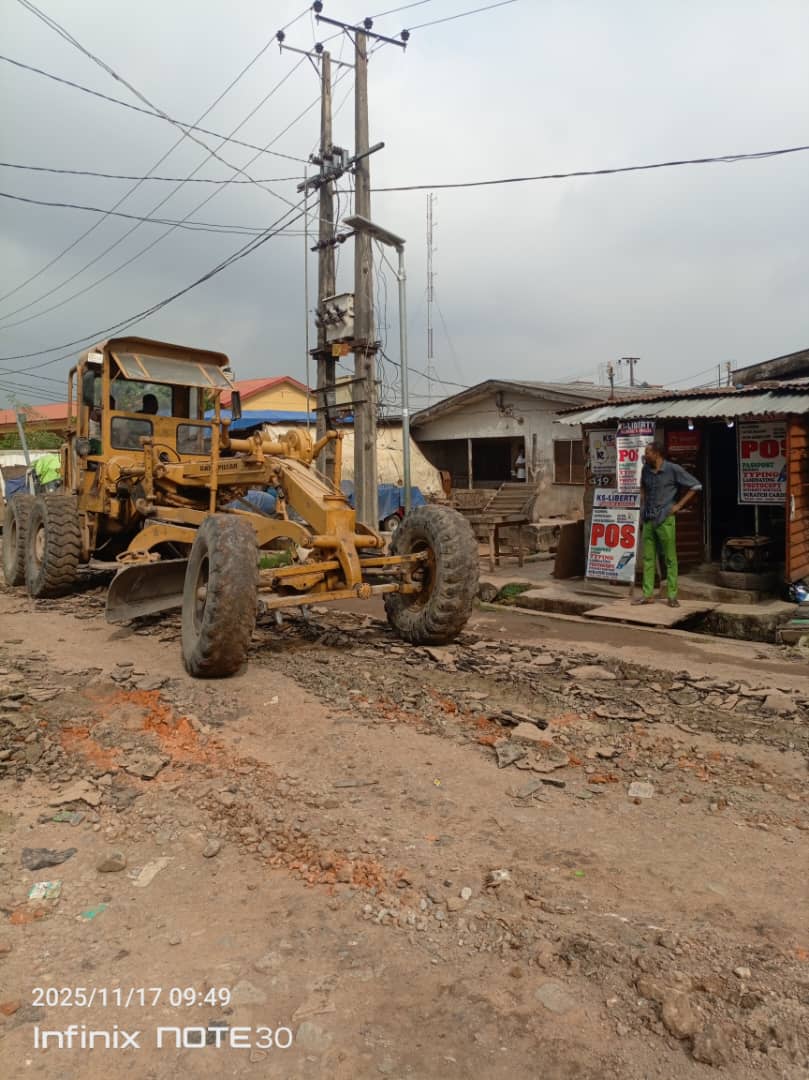 Rehabilitation of Road at Kamoru Alimi Street, Agege