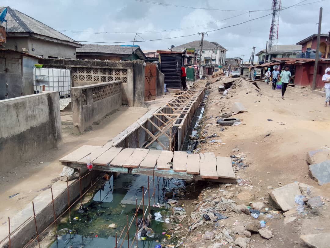 Construction of Road and Drainage at Imam Ojoku, Agege