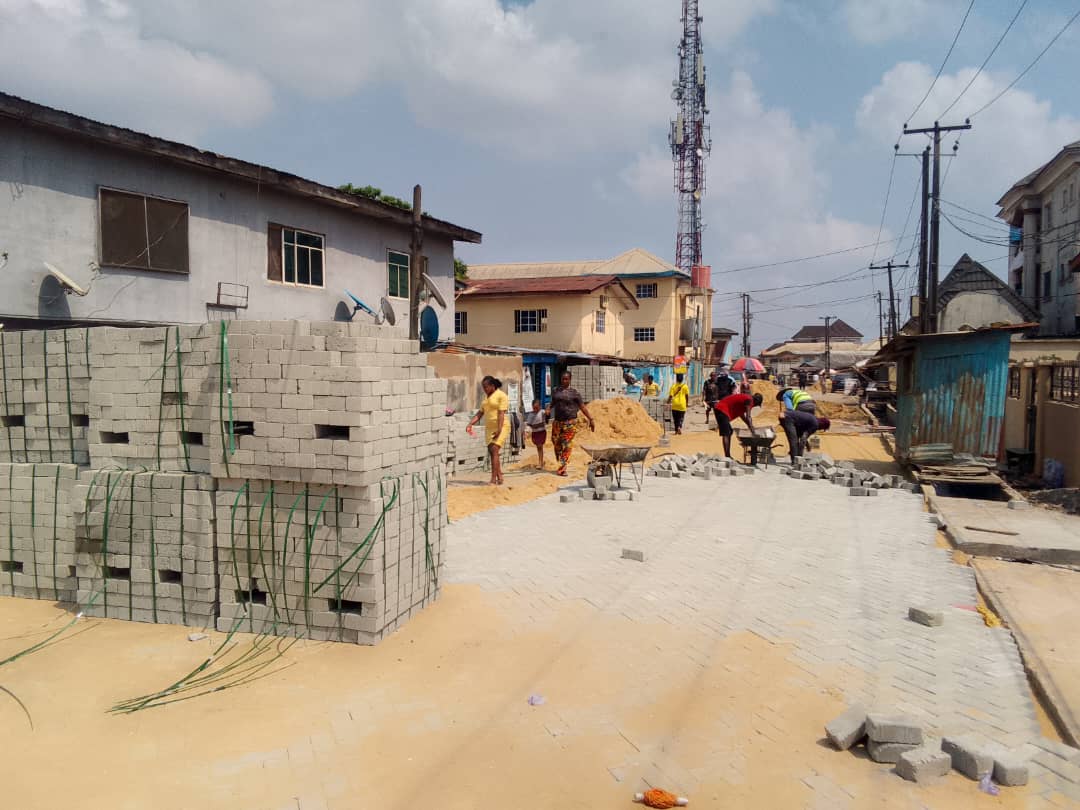 Construction of Road and Drainage at Imam Ojoku, Agege