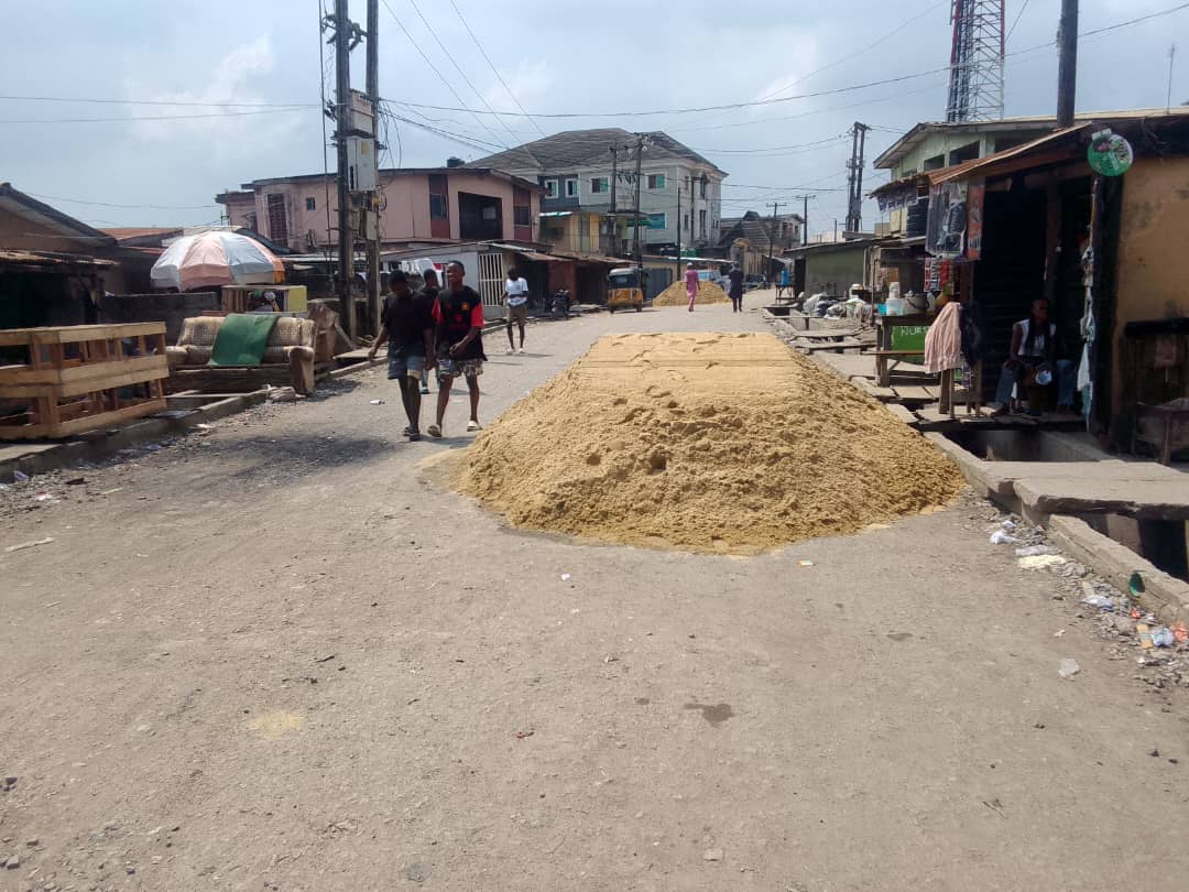 Construction of Road and Drainage at Imam Ojoku, Agege