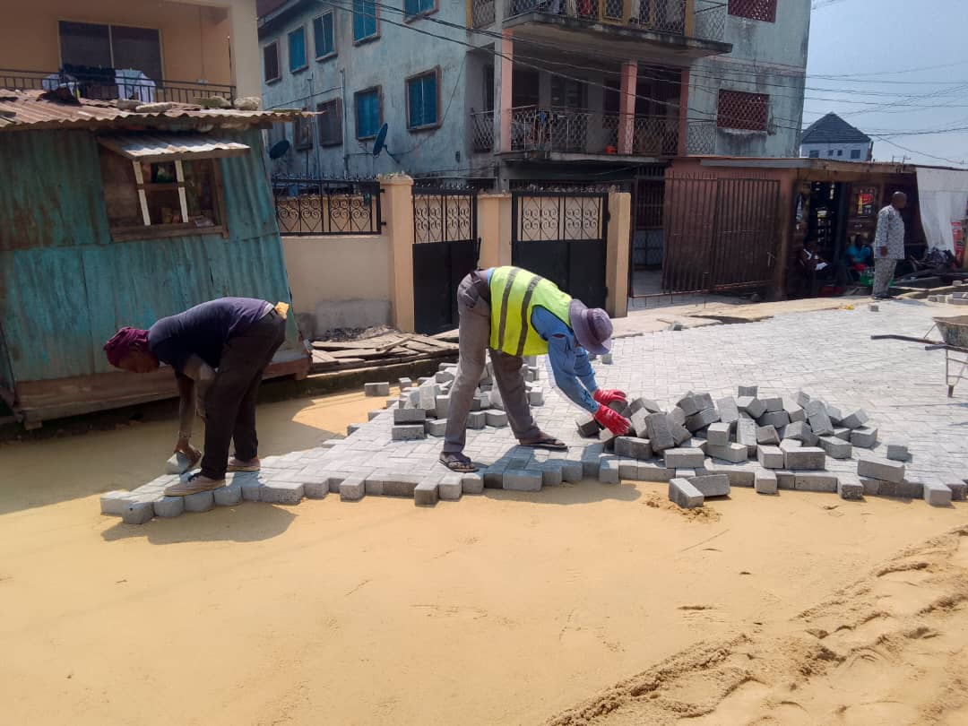 Construction of Road and Drainage at Imam Ojoku, Agege