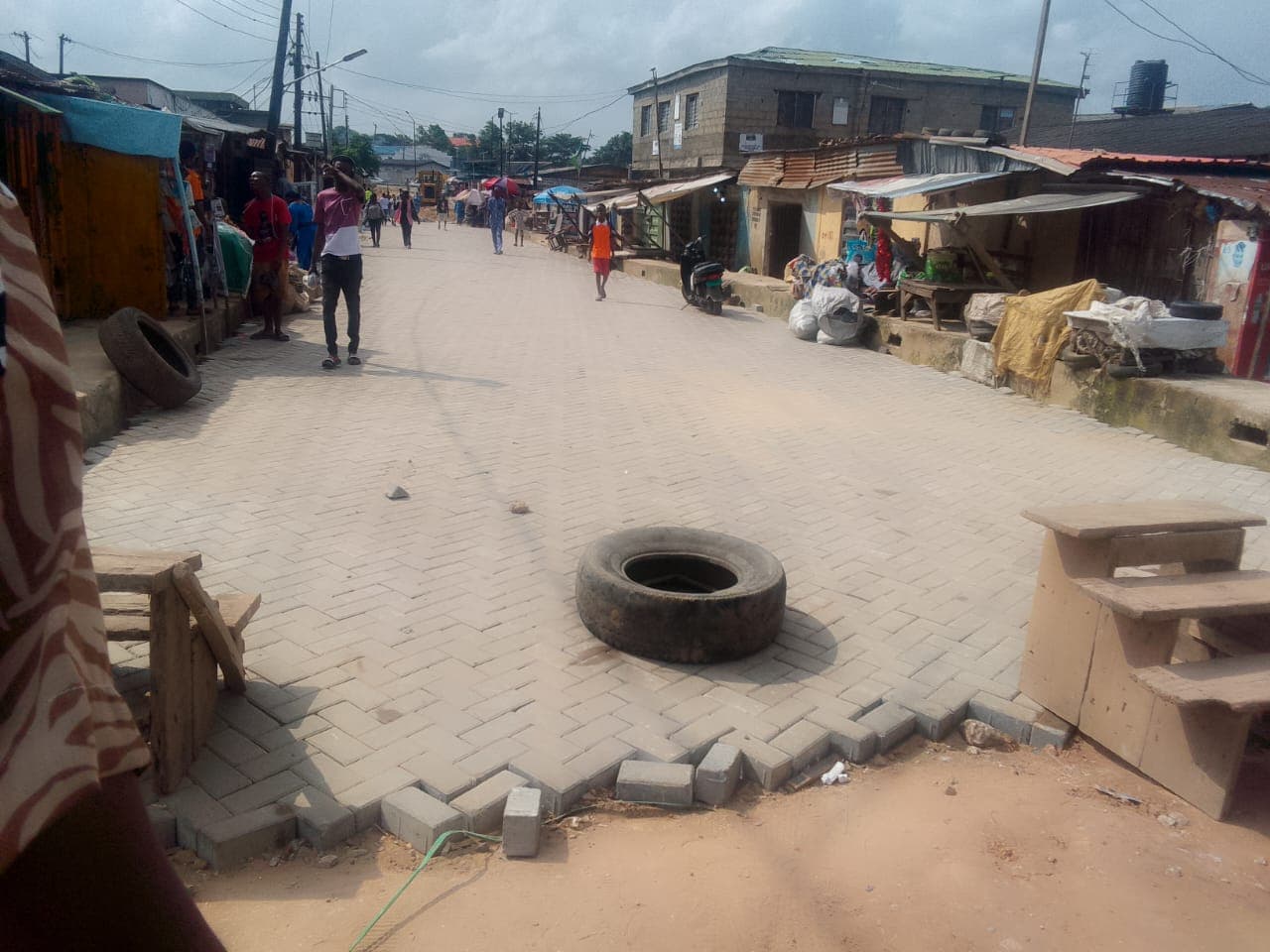 Construction of Road at Adegbola Street
