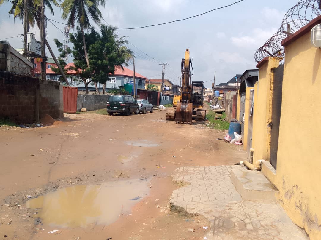 Construction of Drainage at Bode Tobun Street