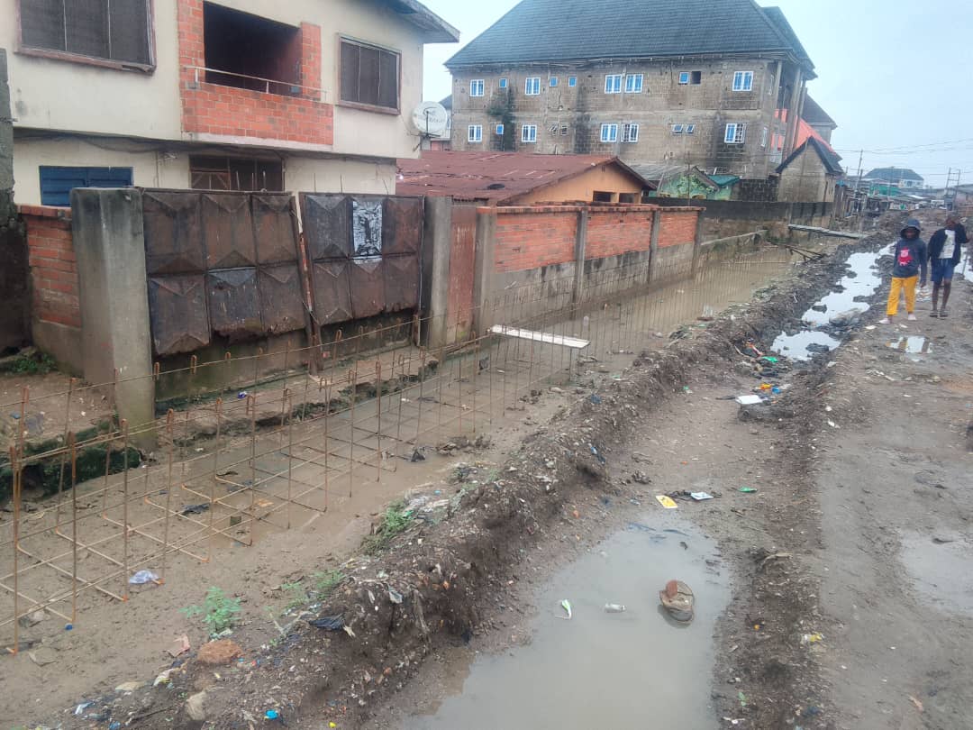 Construction of Drainage at Kadiri Street