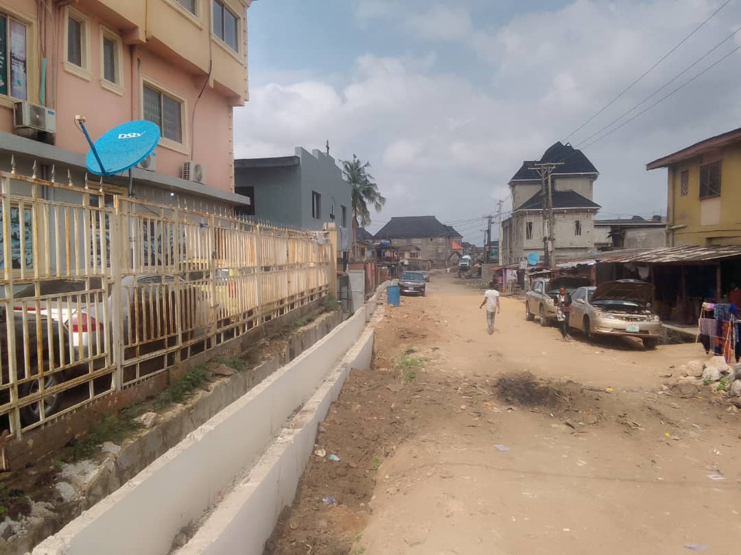 Construction of Drainage at Kadiri Street