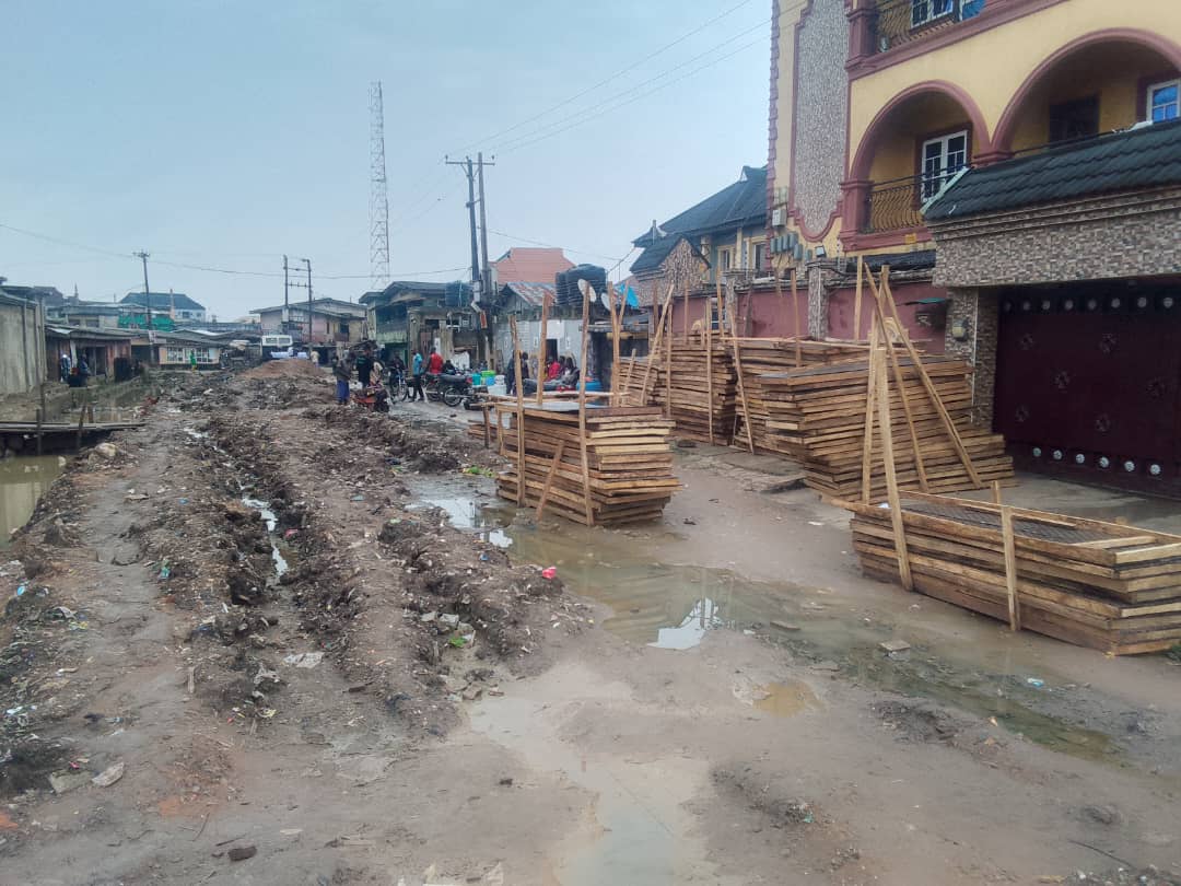 Construction of Drainage at Kadiri Street