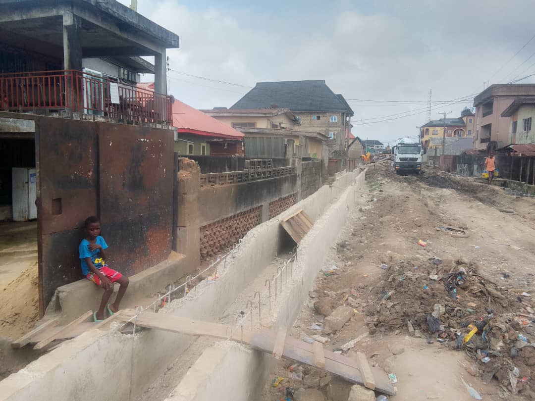 Construction of Drainage at Kadiri Street