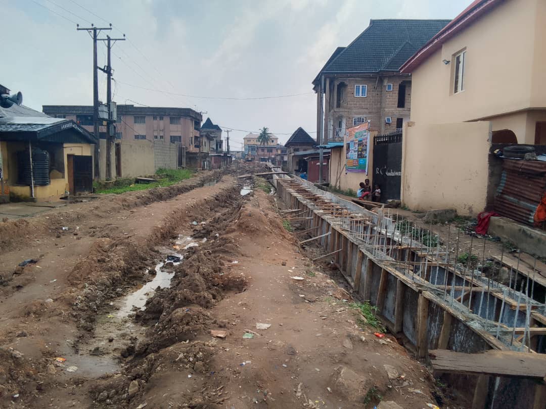 Construction of Drainage at Kadiri Street