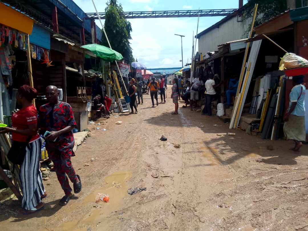 Construction of road and drainage at Ifelodun street, Agege