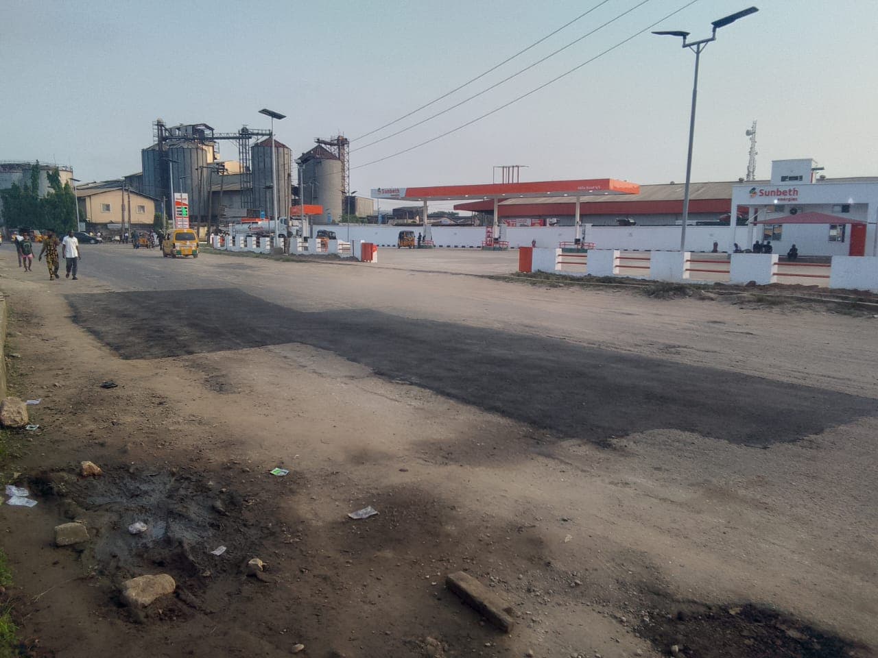 Rehabilitation of road at Akilo road, Agege