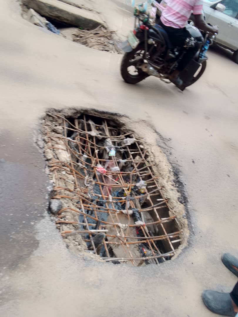Rehabilitation of road at Akilo road, Agege