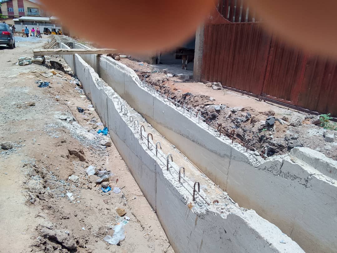 Construction of road and drainage, Ajakaiye street
