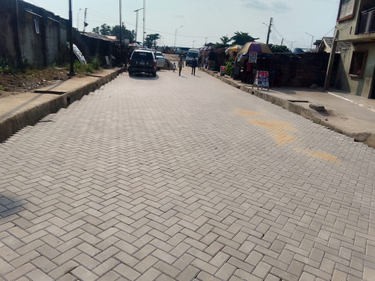 Construction of road and drainage, Ajakaiye street