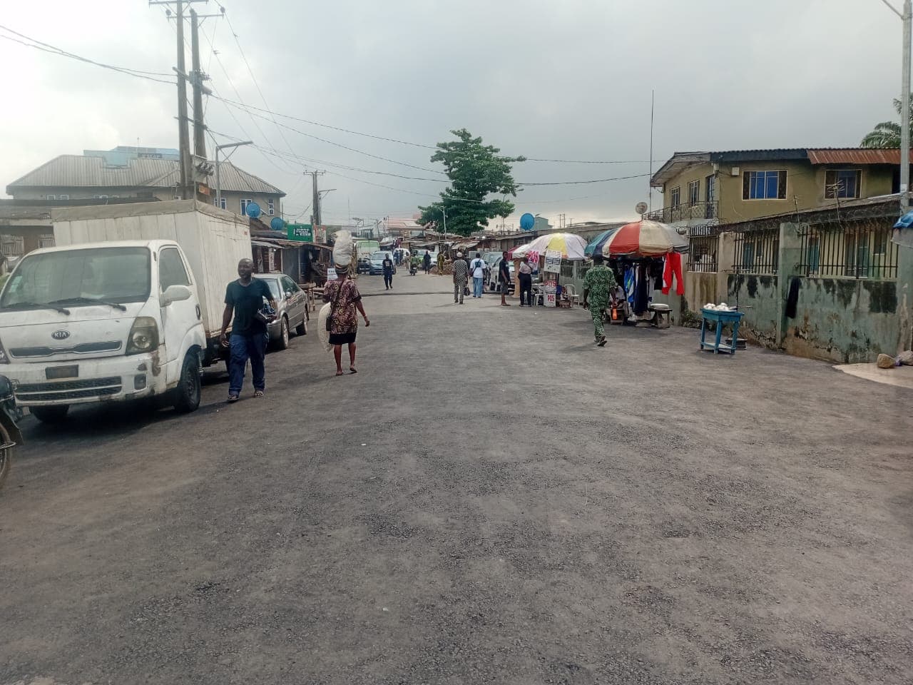 Rehabilitation of road, Baale Shitta street
