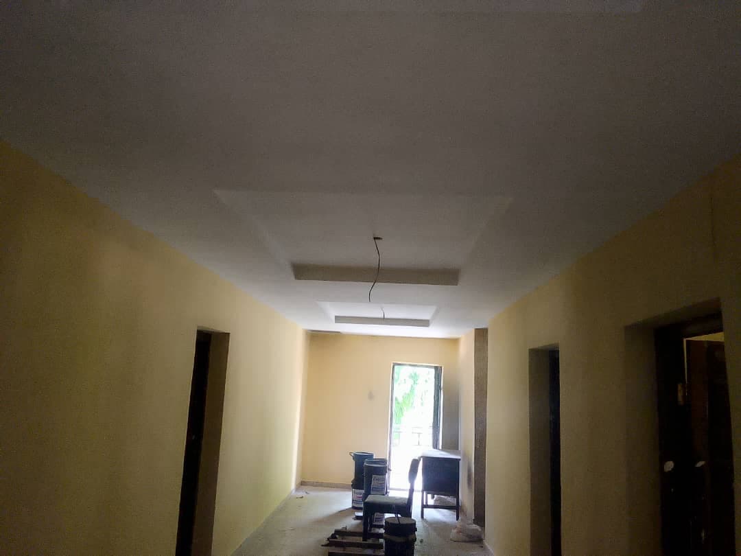 Renovation of customary court (1st floor), annex building and borehole drilling