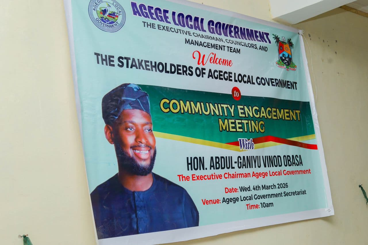 AGEGE LG HOLDS COMMUNITY ENGAGEMENT ON SECURITY & SANITATION