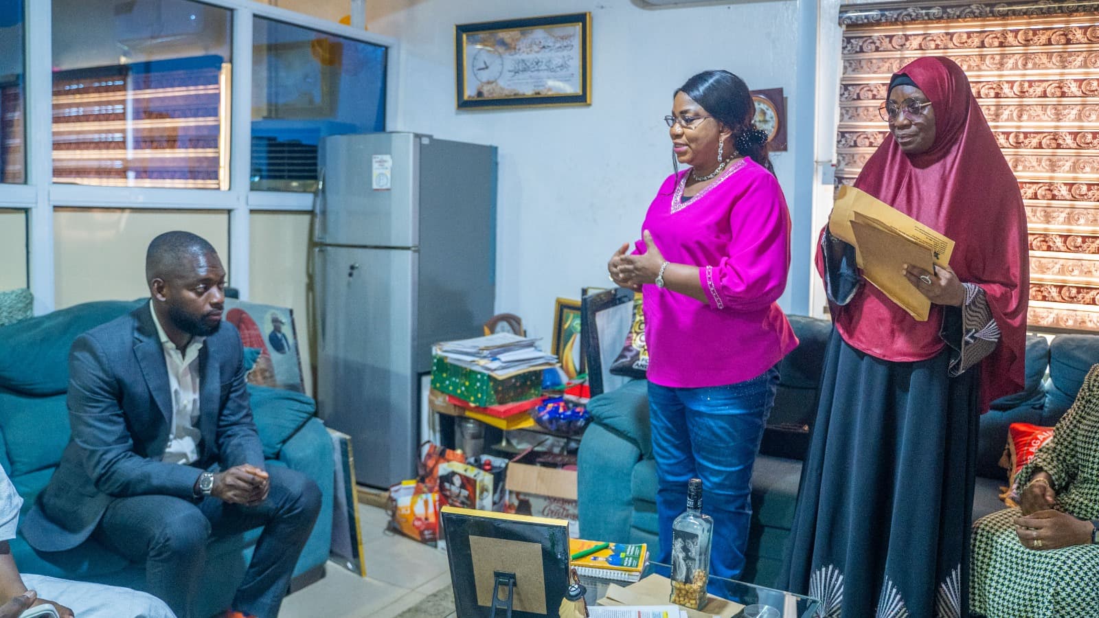 COURTESY VISIT BY SUBEB BOARD MEMBER AND INTRODUCTION OF NEW EDUCATION SECRETARY