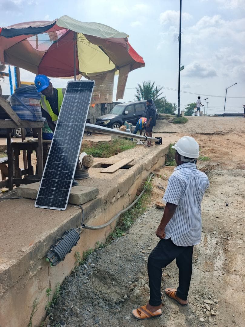LIGHTING THE PATH TO PROGRESS: STRATEGIC STREETLIGHT INSTALLATION ACROSS AGEGE...