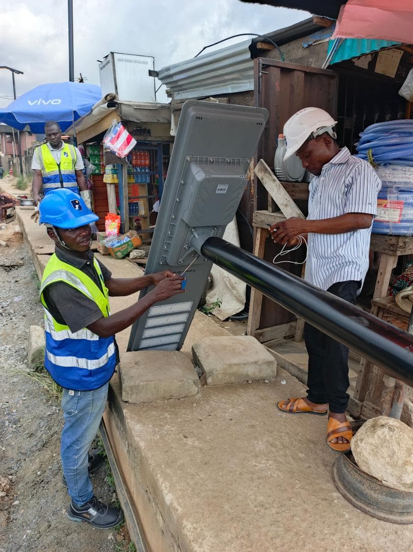 LIGHTING THE PATH TO PROGRESS: STRATEGIC STREETLIGHT INSTALLATION ACROSS AGEGE...