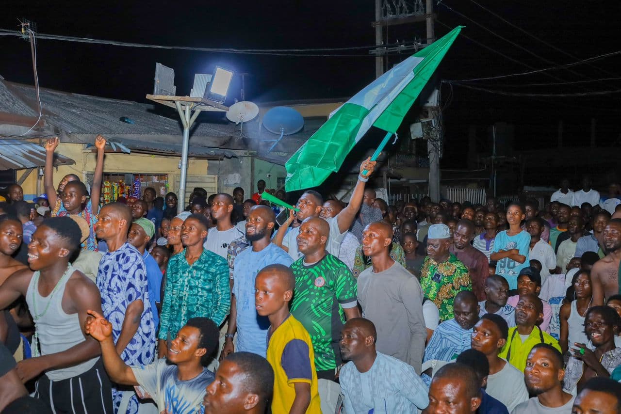 Sport and Youth Engagement: AFCON Night in Agege