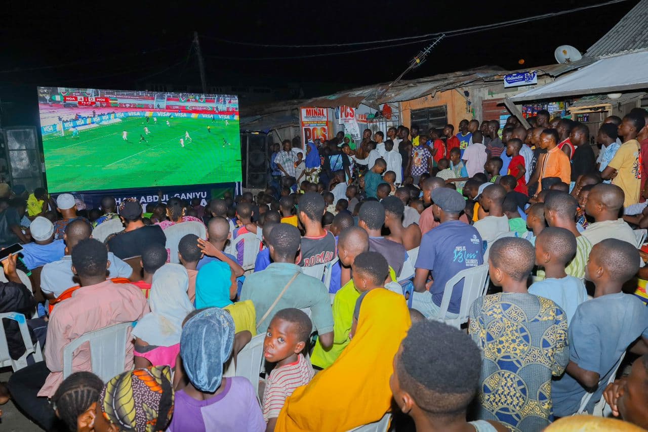 Sport and Youth Engagement: AFCON Night in Agege
