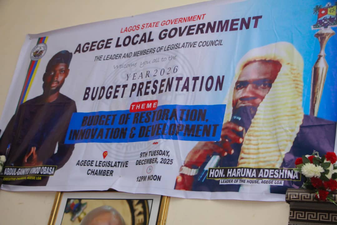 Agege Local Government 2026 Budget Presentation Ceremony