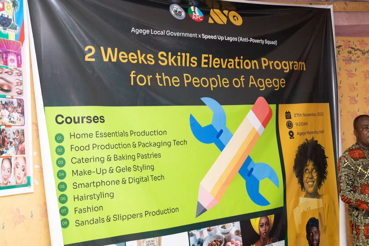 Agege Launches Skills Elevation Program