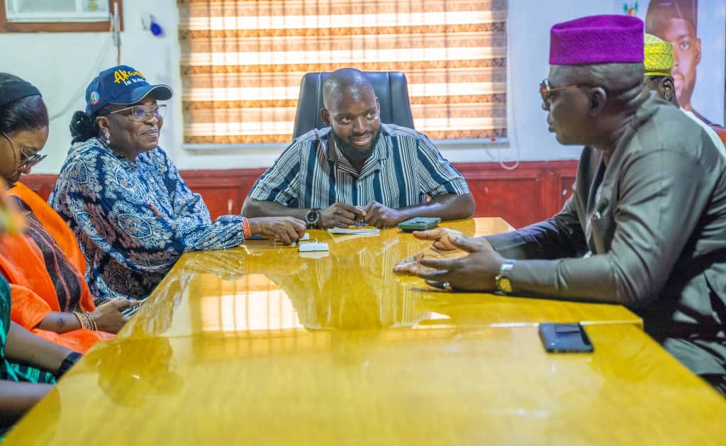 Lagos State Chairmen and Vice Chairmen Visit for Courtesy and Congratulations