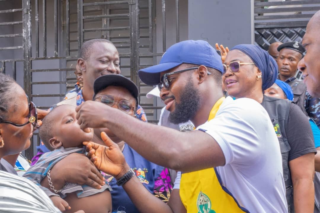 AGEGE LG LEADS ORAL POLIO VACCINATION DRIVE