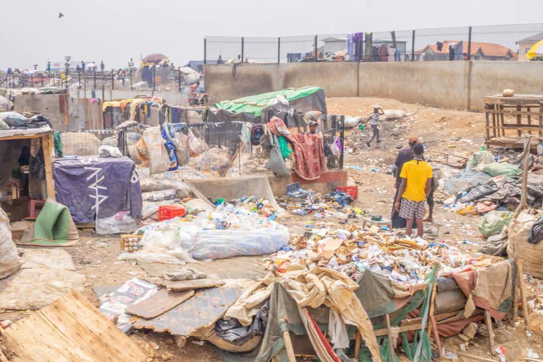 Shanty Clearance Behind Agege Train Station