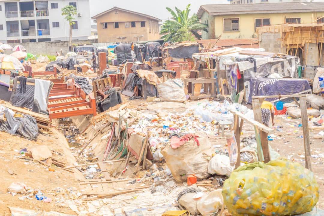 Shanty Clearance Behind Agege Train Station