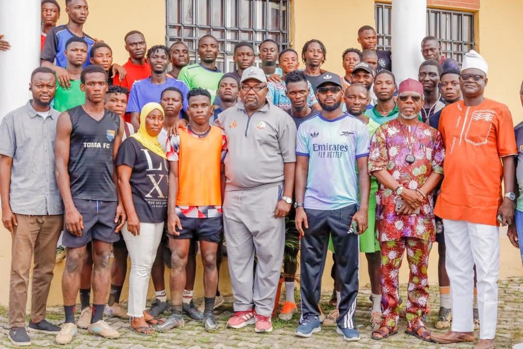 Agege LG and Orile Agege LCDA Collaborate to Upgrade Youth Sports Facility