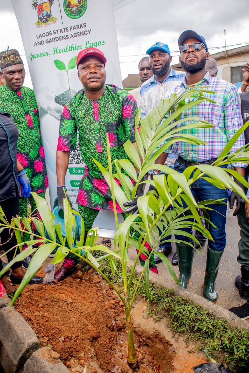 Agege LG, LASPARK Launch Tree Planting Initiative