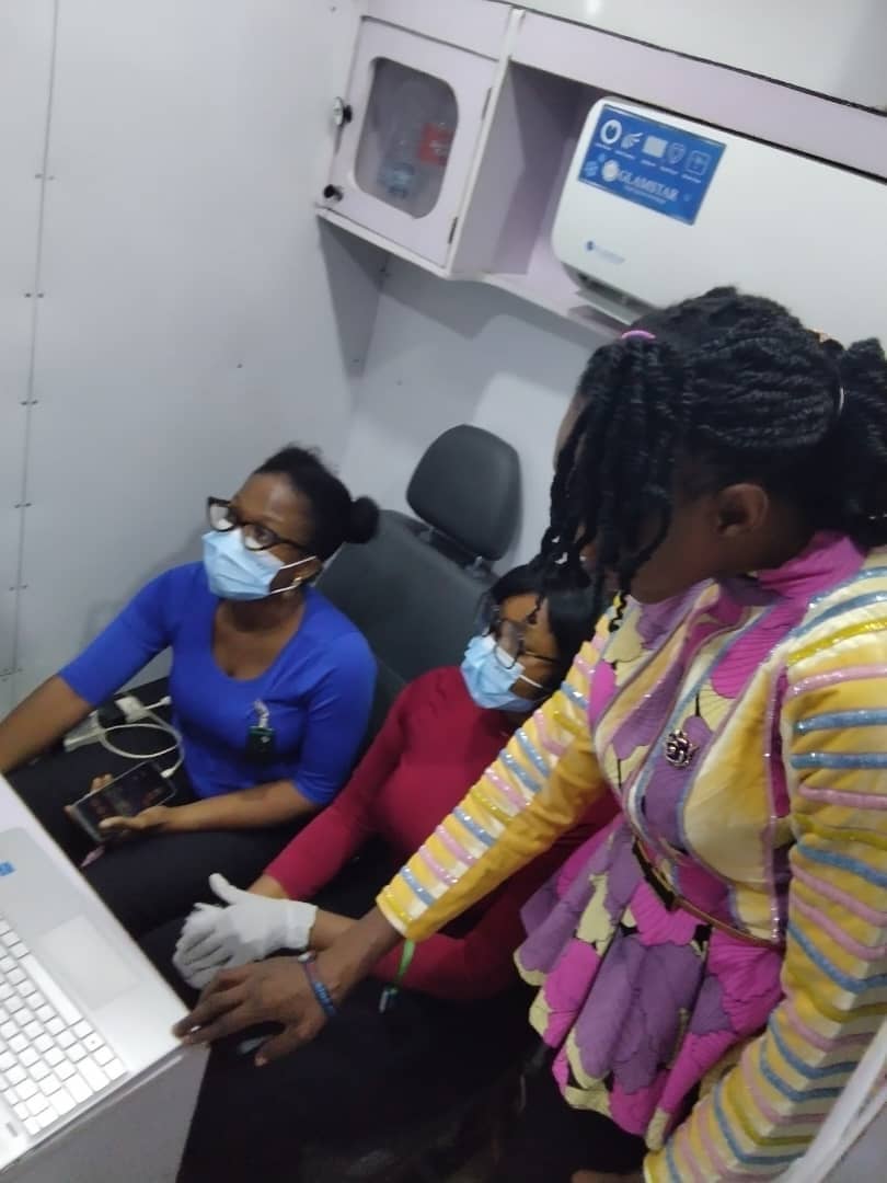 Flag-Off of Free Mammogram Screening Exercise