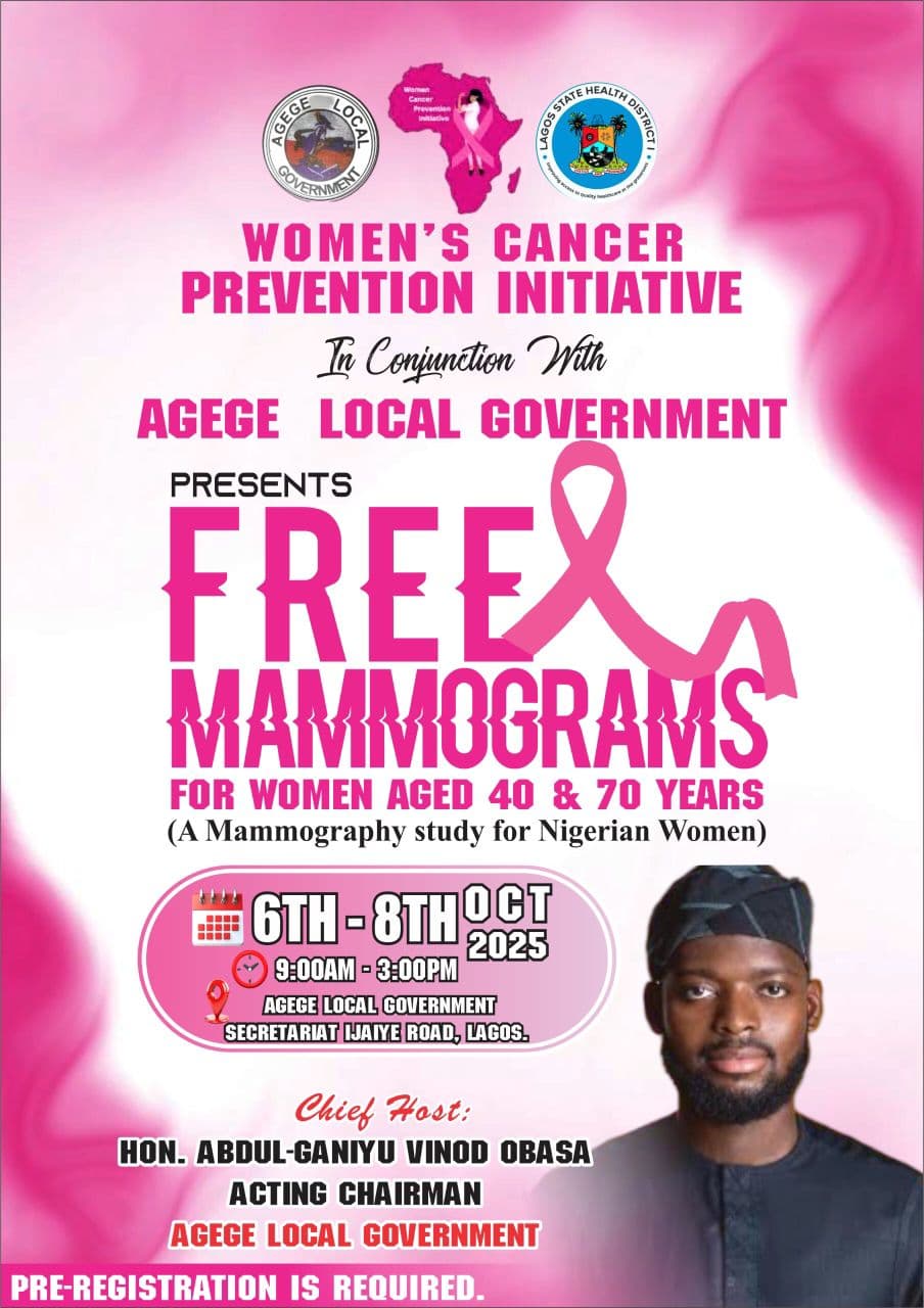 Flag-Off of Free Mammogram Screening Exercise