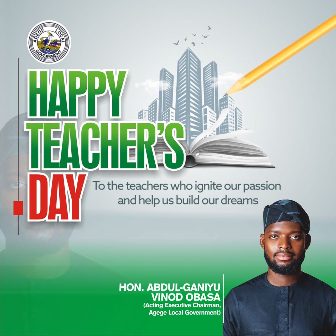 Agege LG Celebrates Teachers as Nation Builders