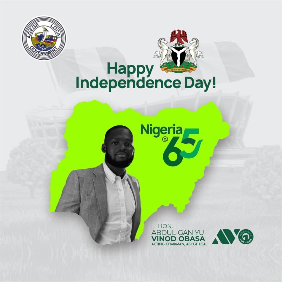 Agege LG Joins Nigerians to Celebrate Independence Day