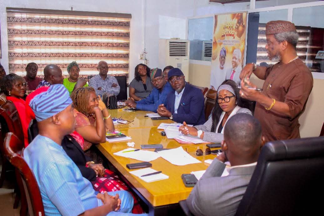 Agege LG Charts Strategic Development Agenda in Weekly Management Meeting